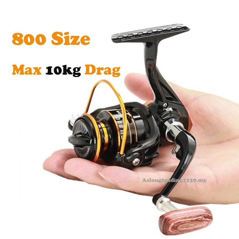 GT500 5,2: 1 Mini-Spinnrolle Outdoor Eisfischen Sea Rock Raft Angelrute Gear Metallspule Tackle Karpfen Crucian Bass Reels