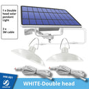 IP65 Waterproof Double Head Solar Pendant Light Outdoor Indoor Solar Lamp With Cable Suitable for courtyard, garden, indoor etc,