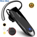 New Bee Bluetooth Headset V5.0 Kabellose Kopfhörer mit Mikrofon 24 Stunden Ohrhörer Mini Freisprecheinrichtung für iPhone Xiaomi