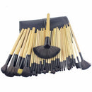32 PCS pincel de maquiagem make up brushes maquiagem profissional of makeup brush set + Black Leather Bag