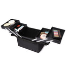 Fashion Women Makeup Large Capacity Multilayer Clapboard Cosmetic Bag Case Beauty Salon Tattoos Nail Art Tool Bin