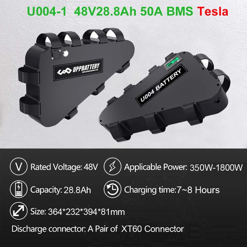 LG Tesla EBike Battery 21700 18650 Triangle Bateria Pack 36V 48V 52V 20Ah 24Ah 28.8Ah  for 750W 500W 1000W 2000W Motor