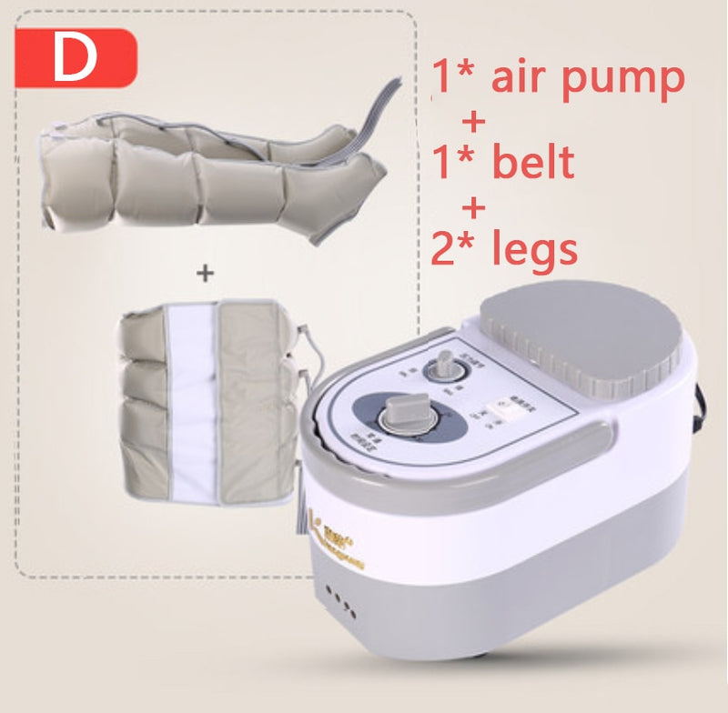 Elektrisches Luftkompressions-Beinmassagegerät Beinwickel Fußknöchel Wadenmassagegerät Fördert die Durchblutung Lindert Schmerzen Ermüdung