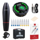 Kit de tatuaje profesional, máquina rotativa de tatuaje, juego de tatuaje de mástil, Cartucho de maquillaje permanente, aguja, tatuaje, arte corporal