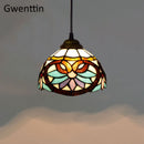 Vintage Tiffany Pendelleuchten Mittelmeer Barock Buntglas Hängelampe Led Küchenleuchten Home Loft Decor