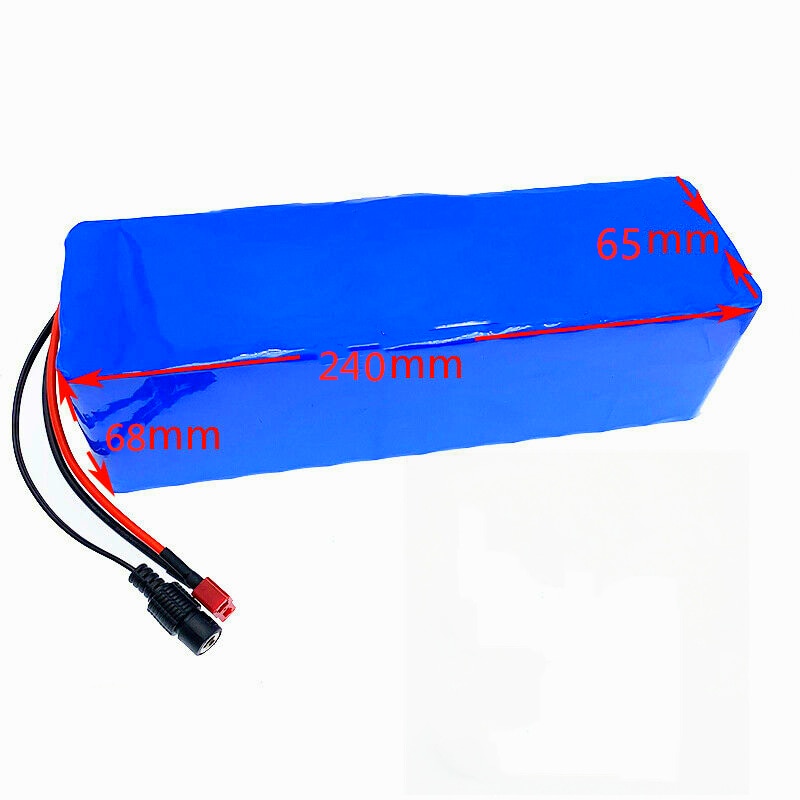 48v Lithium ion Battery 48V 20Ah 1000W 13S3P Lithium ion Battery Pack For 54.6v E-bike Electric bicycle Scooter With BMS+Charger
