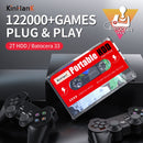 2T HDD With 122000 Retro Games For PS2/PSP/PS1/Sega Saturn/Wii/Wiiu Batocera 33 Portable External Game Hard Drive 3D Video Games