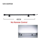 RGB Aquarium light 18-57cm Remote control diving lamp Colorful lamp 90-260v lamp for plants Fish tank essential Amphibious use