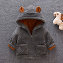 Baby Mäntel und Jacken 2022 Winter Kinderjacke Junge Baby Kinderkleidung Kinder Casual Teddy Dicker Mantel