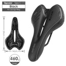WEST BIKING Bicycle Saddle Comfortable Breathable Silica Gel Cushion Mountain Road Bike Front Seat Skid-proof Soft Bike Saddle