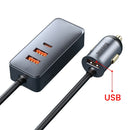 Baseus 120W USB Type C Car Charger Quick Charging for iPhone 12 Pro Xiaomi Samsung Mobile Phone PD QC 3.0 USBC Car Phone Charger