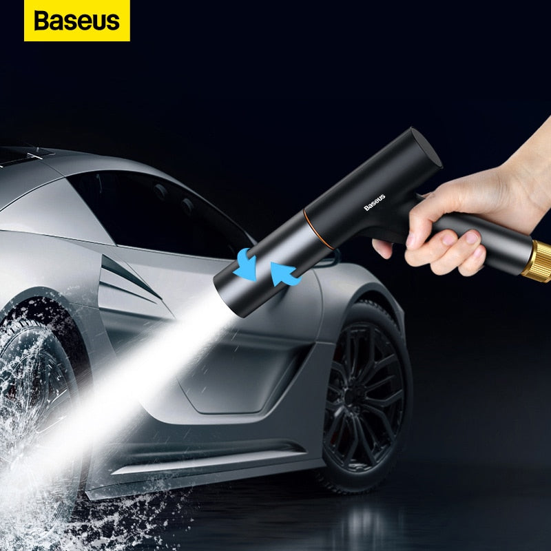 Baseus Car Washer Gun High Pressure Water Washer Spray Nozzle Cleaner For Auto Home Garden Wash Cleaning Car Washing Accessories