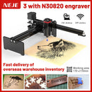 NEJE 3 40W Laser Engraver, 5.5-7.5W Output CNC Laser Cutter / Printer, 3D Wood Router Engraving and Cutting Machine
