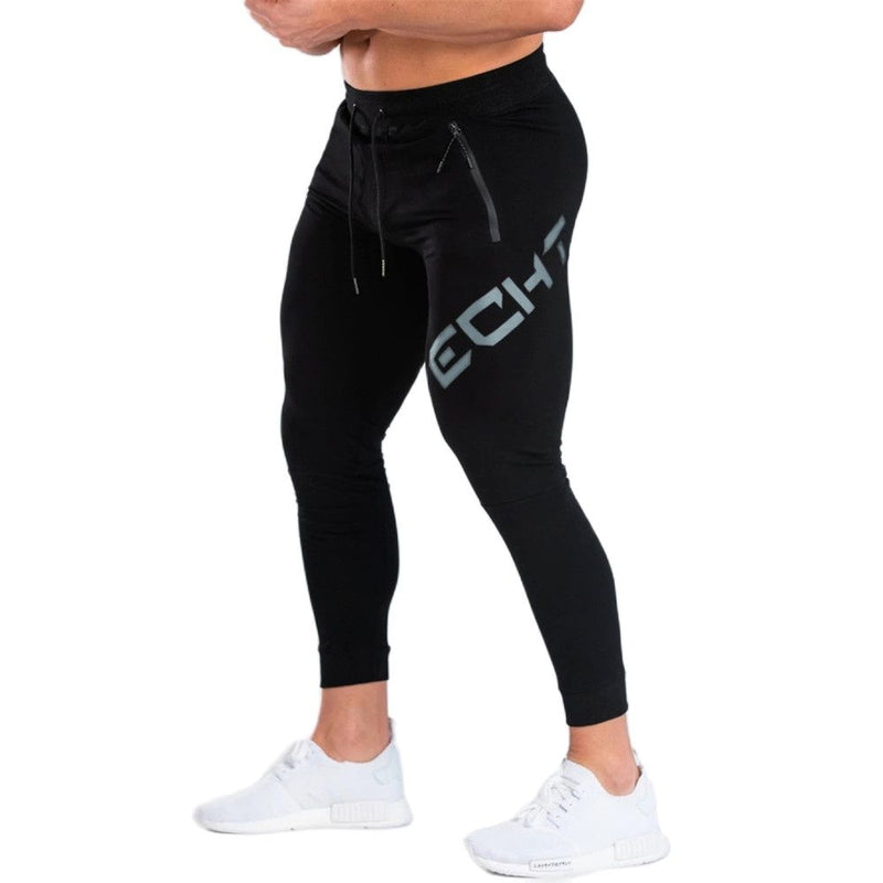 Gym Schwarz Jogginghose Jogger Skinny Pants Herren Freizeithose Herren Fitness Workout Baumwolle Trainingshose Herbst Sportswear Bottoms