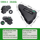 LG Tesla EBike Battery 21700 18650 Triangle Bateria Pack 36V 48V 52V 20Ah 24Ah 28.8Ah  for 750W 500W 1000W 2000W Motor