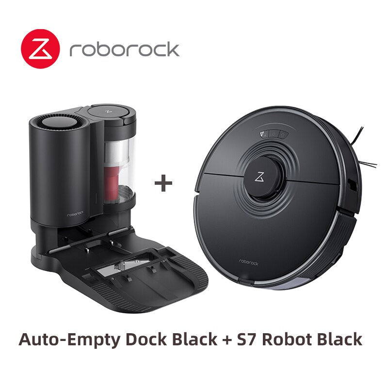 Roborock robot s7, робот пылесос, Ultrasonic Sonic Mopping, Carpet Detect Mop, APP Smart Control, Global Version