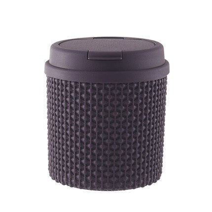 Garbage Bin Desktop Trash Can Home Bedroom Bedside Mini Waste Trash Bin Kitchen Garbage Box Table Dustbin Sundries Storage Box