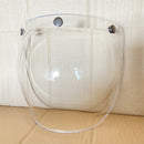 Soman cara abierta casco Visor burbuja Flip Up motocicletas Visor capacete lente casco accesorios BV01