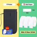 Impresora de etiquetas térmicas portátil Niimbot, Mini impresora de código de barras inalámbrica de bolsillo, conexión Bluetooth para teléfono móvil Android iOS Ho