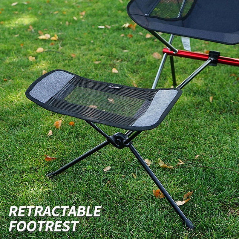 Portable Stool Collapsible Footstool For Camping Beach Chair Folding Fishing Outdoor BBQ Camping Chair Foot Recliner Foot Rest