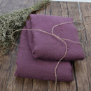 Bettlaken-Set aus 100 % gewaschenem Leinen, natürliches französisches Flachs-Bettlaken, atmungsaktiv, ultraweich, Bauernhaus-Bettwäsche (1 flaches Blatt 2 Kissenbezüge)