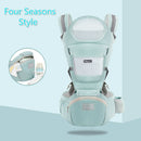 Ergonomische Babytrage Infant Baby Hipseat Carrier Ergonomische Känguru-Babytrage nach vorne gerichtet für Babyreisen
