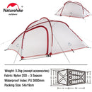 Naturehike Tent 3 4 Person Camping Tent Hiby Family Travel Tent Ultralight Waterproof Hiking Tent Portable Outdoor Camping Tent
