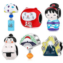 2021 Japanese Style Culture Warm Wishes Charms Metal Beads for Women 925 Sterling Silver Charm Jewelry for Bracelet Bangle Gift