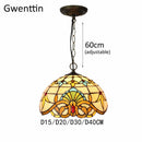 Vintage Tiffany Pendelleuchten Mittelmeer Barock Buntglas Hängelampe Led Küchenleuchten Home Loft Decor