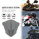 MT 07 FZ 07 Motorcycle Windshield Wind For Yamaha MT07 FZ07 2014-2020 Smoke PVC Moto Wind Deflector Airflow Windscreen Deflector