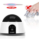 Nageldampfer Steam Off Gel-Nagellackentferner Maschine Tragbarer elektrischer Nageldampfer für UV-Gel-Nagellack-Nagelstudio-Werkzeuge
