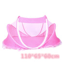 Baby Bedding Crib Netting Folding Baby Mosquito Nets Bed Mattress Pillow Three-piece Suit For 0-3 Years Old Children