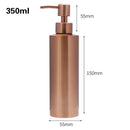 250/350/550ml Rose Goldr Liquid Soap Dispenser Pump Bottle Lotion Hand Sanitizer Shampoo Stainless Steel Bottle Bathroom