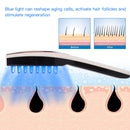 Phototherapy Massage Comb Electric Scalp Massager Head Acupuncture Brush Headache Stress Relief Light Therapy Prevent Hair Loss