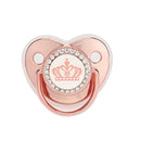 9 Farben Schnuller Babyparty Geschenk Bling Baby Dummy Silikon BPA frei Säuglingsnippel Neugeborene Schnuller für Babys Ich liebe Mama Papa