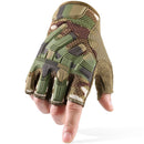 Fingerless Glove Half Finger Gloves Tactical Military Army Mittens SWAT Airsoft Bicycle Outdoor Shooting Hiking Driving Men New