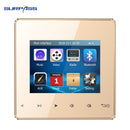 Smart Home pro Audio Background HiFi Music Mini wall Amplifier System TV Touch Key Digital stereo Music bluetooth Player RS485