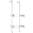 Black Hanging Bath Shelves Bathroom Shelf Organizer Nail-free Shampoo Holder Storage Shelf Rack Bathroom Basket Holder EL5018