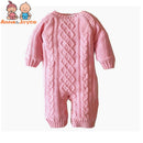 Baby ClothesWinter Cap Hats Baby Sweaters Baby Rompers Thick Cotton Outfit Newborn Jumpsuit for Children Baby Costume