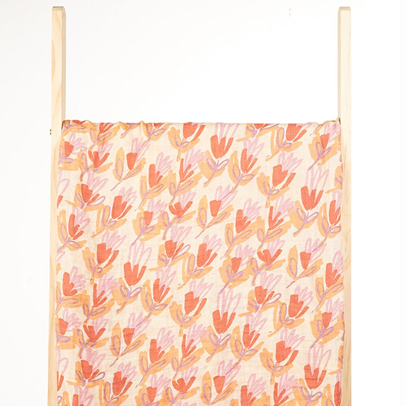 Kangobaby #My Soft Life# Pure And Fresh Bamboo Cotton Newborn Muslin Swaddle Blanket Baby Bath Towel Infant Quilt Stroller Cover