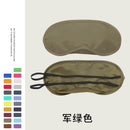 100 Pcs/Lot Gift Travel Sleeping Eye Mask Black Shade Blindfold Eye Patch Night Economic Free Shipping Dropshipping