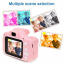 Mini cámara de fotos de dibujos animados, juguetes de 2 pulgadas con pantalla HD, cámara Digital para niños, grabadora de vídeo, videocámara, juguetes para niños y niñas, regalo