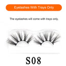 Mink 25mm Lashes In Bulk Pack Wholesale With Case Fluffy Messy 3d False Lash Big Eyelashes Items For Business Resale