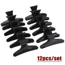 12-10-8 unids/set pinzas para el cabello de mariposa, horquillas para el cabello para mujer y niña, herramientas de sujeción para el cabello, pinzas para la sección del cabello, accesorios de salón profesional