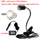 UVA+UVB 3.0 Reptile lamp Set with Clip-on Bulb Lamp Holder and Thermometer Hygrometer Turtle Tortoises Basking Heating Lamp Kit