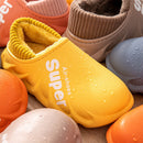 2022 New Winter Slippers Warm Men Shoes Waterproof Women Couples Non-Slip Plush Cotton Indoor Outdoor Kids Home Autumn Children