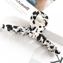 Fashion Leopard Print Hair Claws Geometric Hair Clamp Grab Hair Styling Hair Clips for Women Girls Hairpin Hair Accessories