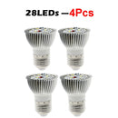 LED Grow Light 150Leds 200Leds Full Spectrum Sunlike E27 LED Growing Bulb For Indoor Hydroponics Flowers Plants LED Growth Lamp