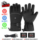 HEROBIKER Motorcycle Gloves Waterproof Heated Guantes Moto Touch Screen Battery Powered Motorbike Racing Riding Gloves Winter##