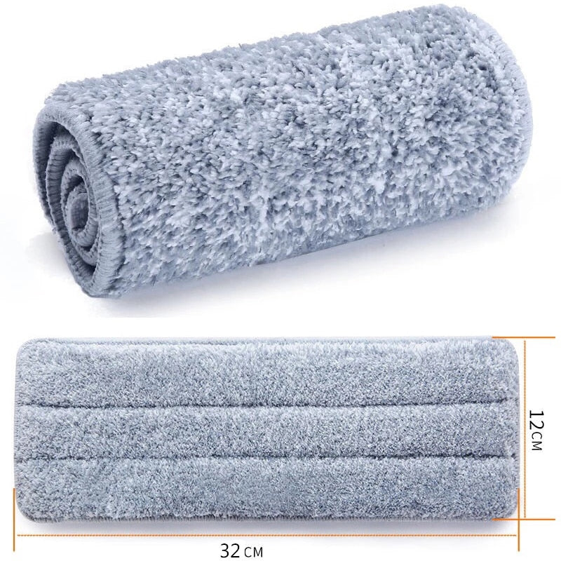 5/7/10PCS Microfiber Floor Mop Cloth Replace Rag Self Wet and Cleaning Paste Dry Home Bathroom Mop Pad Rags